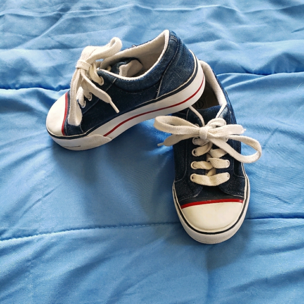 Girls Denim Soho Tennis Shoes
